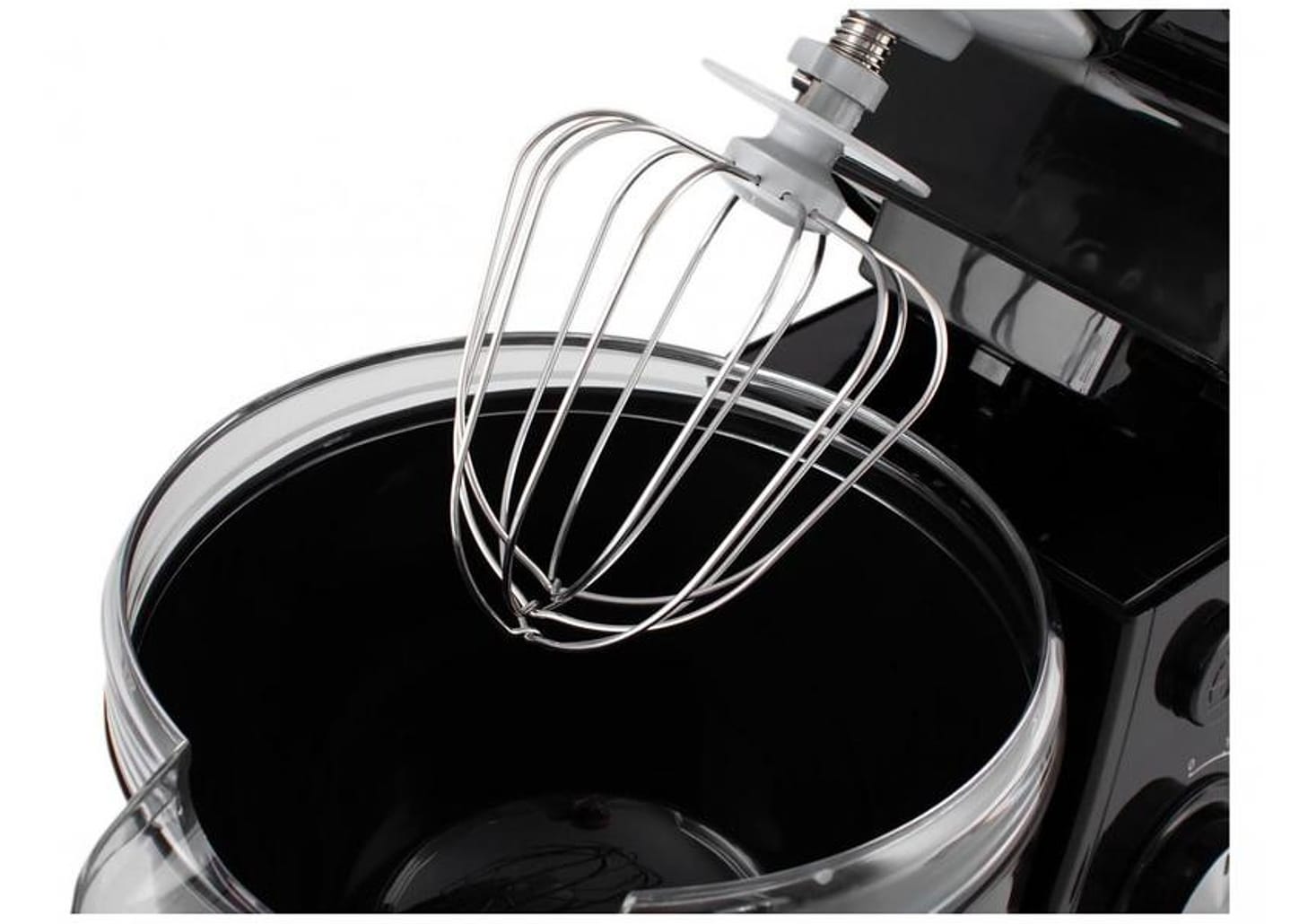 Batedeira Planetária Mondial Preto e Inox 700W - Premium 12 Velocidades