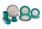 Aparelho de Jantar Chá 20 Peças Biona Cerâmica - Redondo Donna