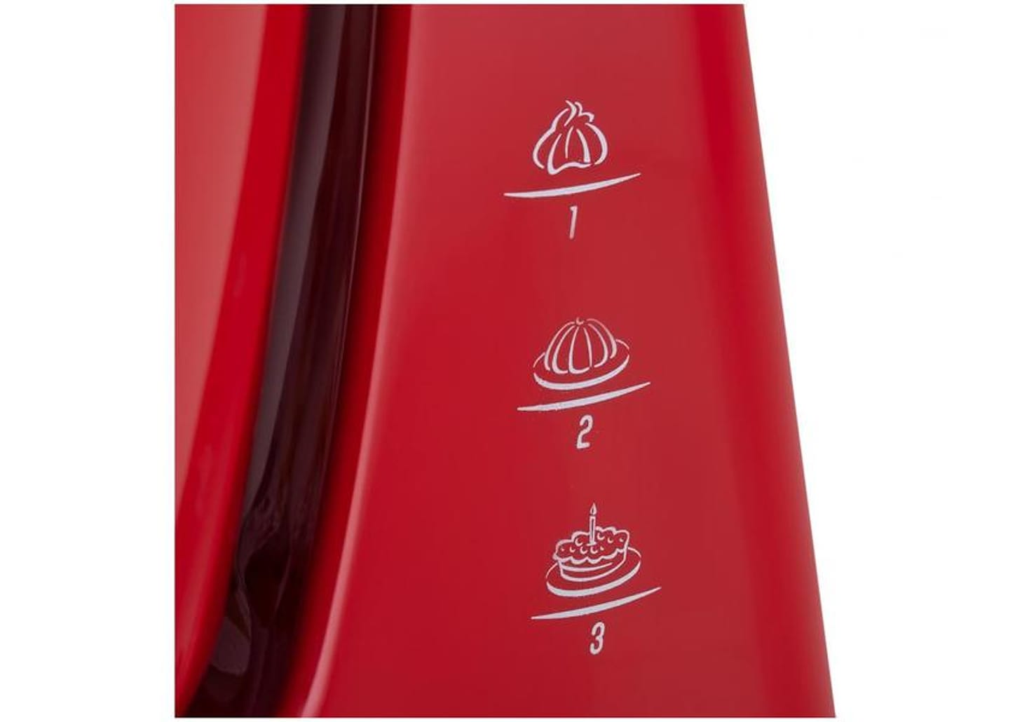 Batedeira Mondial Vermelha 400W Prática - B-44-R 3 Velocidades