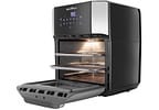 Fritadeira Elétrica sem Óleo/Air Fryer Britânia - Oven BFR2100 Preta 12L com Timer