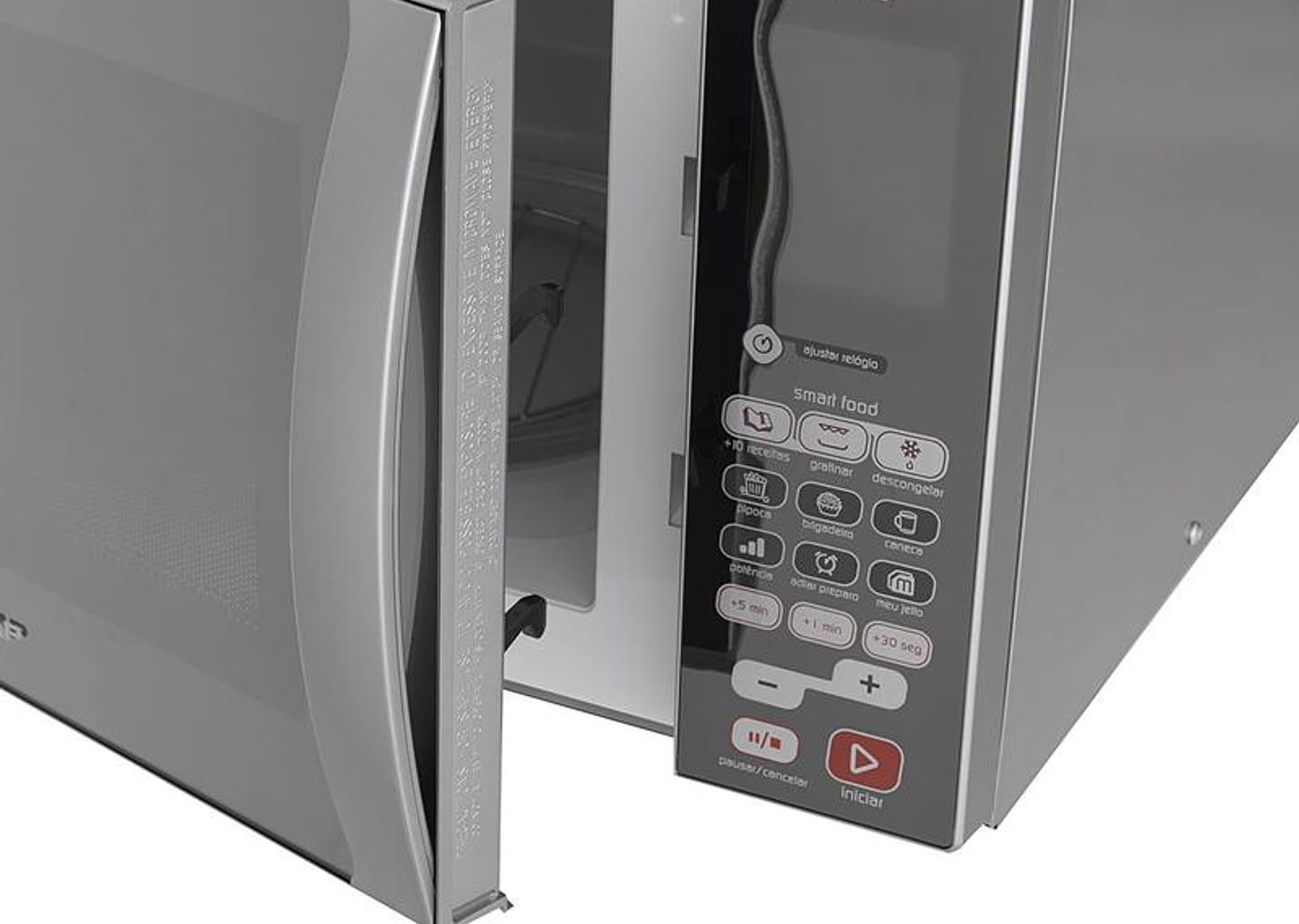 Micro-ondas Brastemp 38L Espelhado com Grill - Ative! BMJ38 ARANA