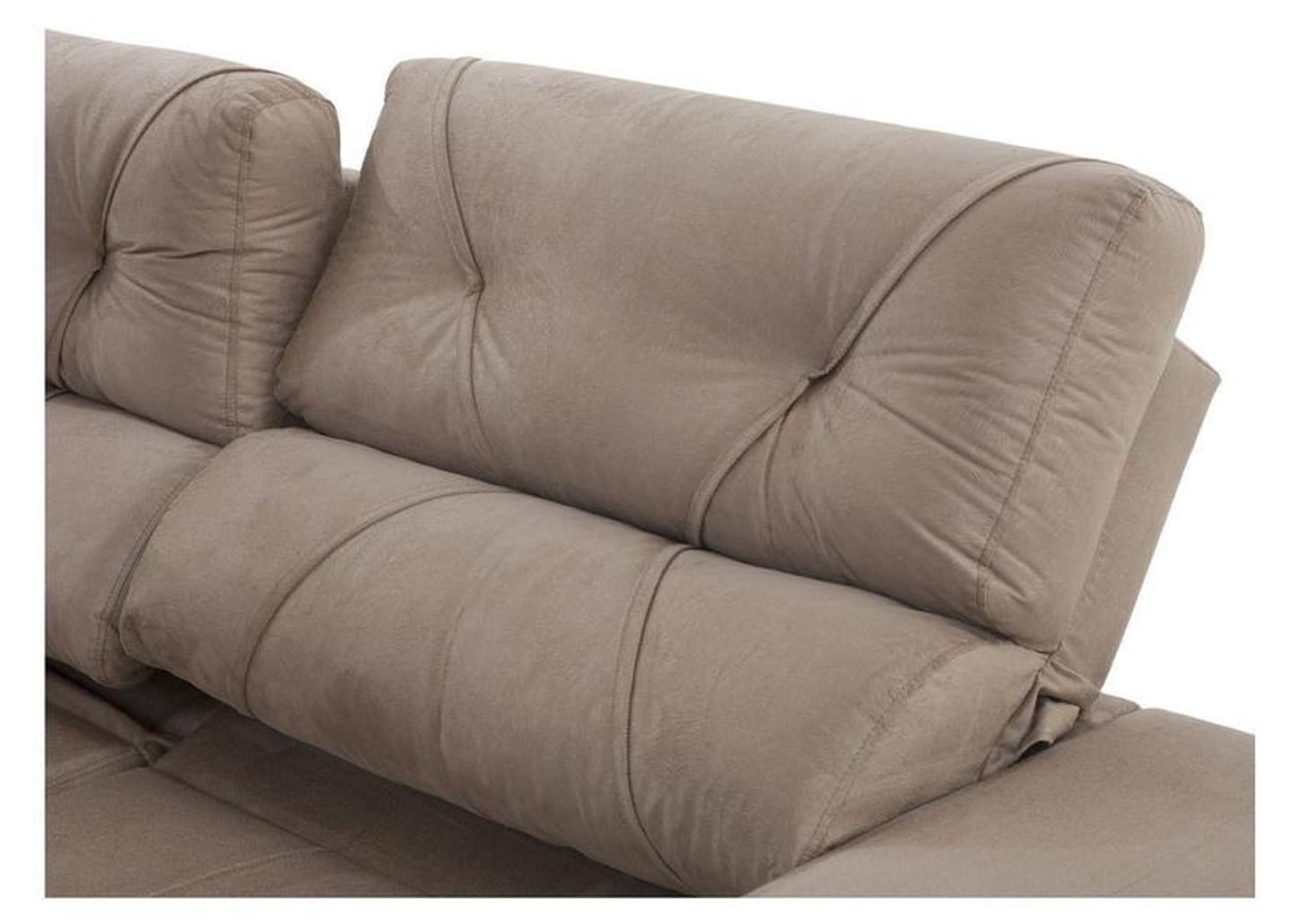 Sofá Retrátil Reclinável 3 Lugares Suede - Bipartido Phormatta Evolution SMP