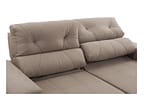 Sofá Retrátil Reclinável 3 Lugares Suede - Bipartido Phormatta Evolution SMP