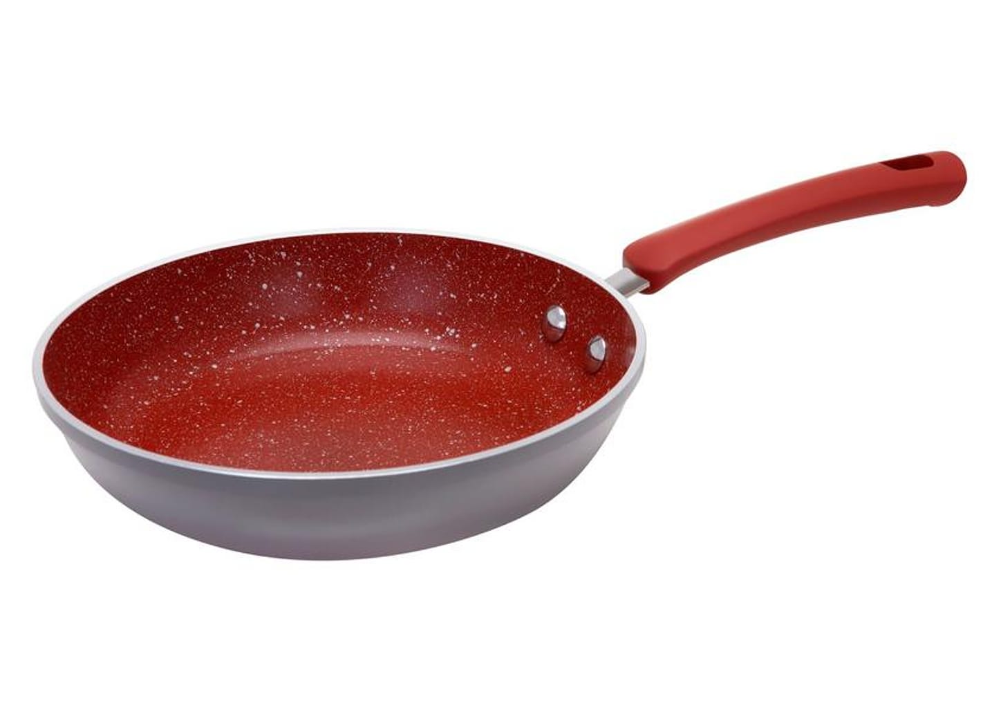 Jogo de Panelas Brinox Revestimento Cerâmico de Alumínio Vermelho e Cinza 8 Peças Select Marble