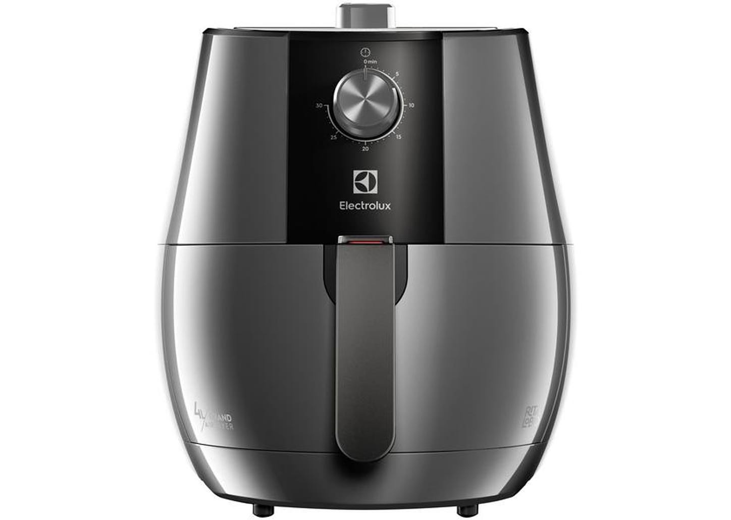 Fritadeira Elétrica sem Óleo/Air Fryer Electrolux - Efficient por Rita Lobo EAF30 Grafite 4L com Timer
