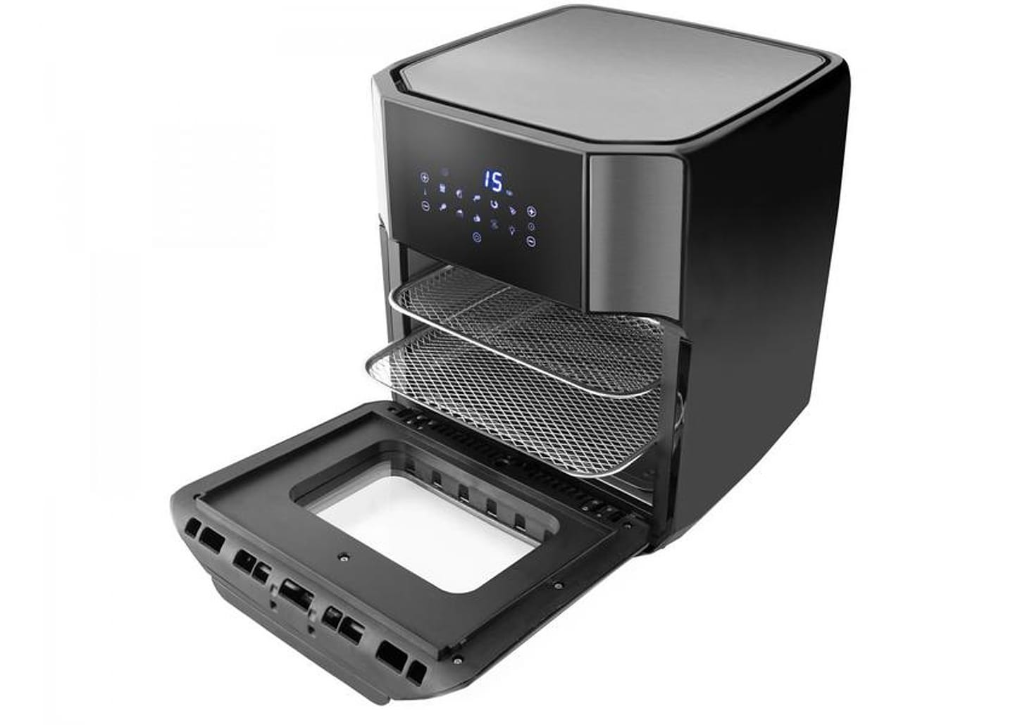 Fritadeira Elétrica sem Óleo/Air Fryer Britânia - Oven BFR2100 Preta 12L com Timer