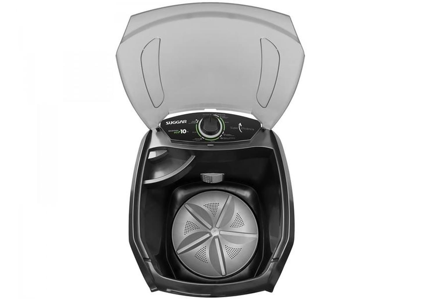 Tanquinho 10Kg Suggar Lavamax Eco - Desligamento Automático Timer Filtro Cata-Fiapos