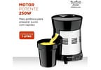 Espremedor de Frutas Mondial Cozinha E-10 Elétrico Inox 250W Capacidade 1L