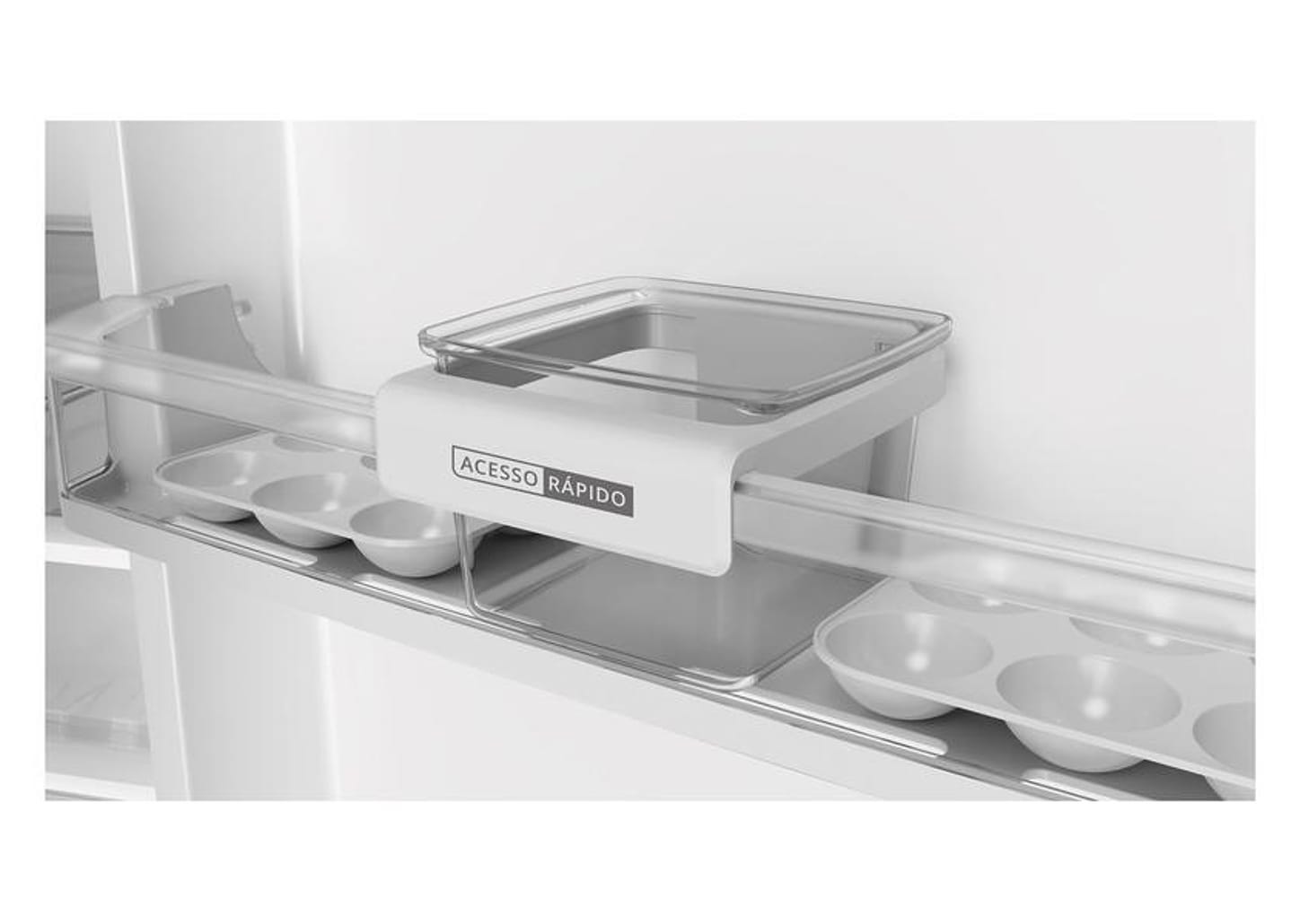 Geladeira Brastemp Frost Free Duplex 375L Branco com Compartimento Extrafrio Fresh Zone BRM44HB