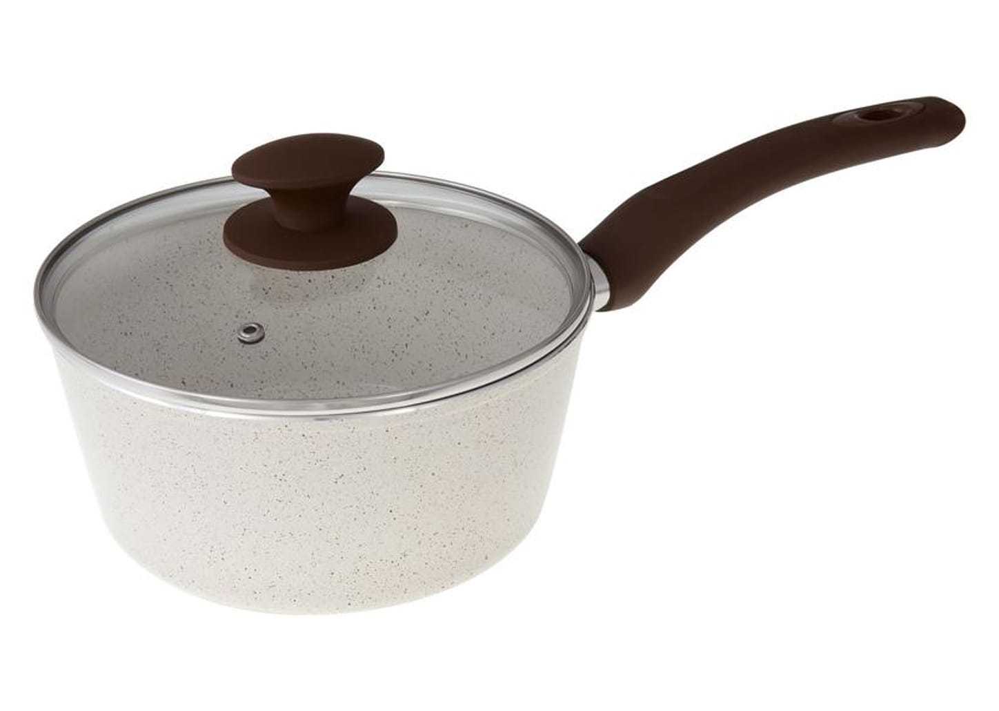 Jogo de Panelas Brinox Revestimento Cerâmico de Alumínio Vanilla 5 Peças Optima