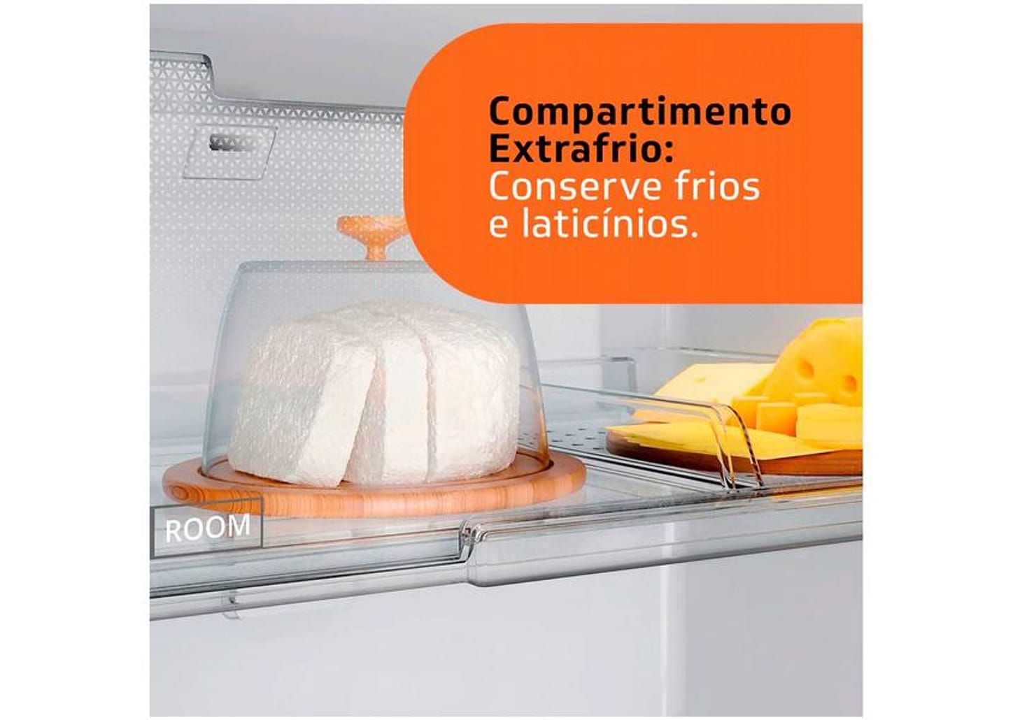 Geladeira Brastemp Frost Free Duplex 375L Branco com Compartimento Extrafrio Fresh Zone BRM44HB