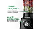 Liquidificador Mondial Turbo Power L-99 FB - Preto com Filtro 3 Velocidades 550W
