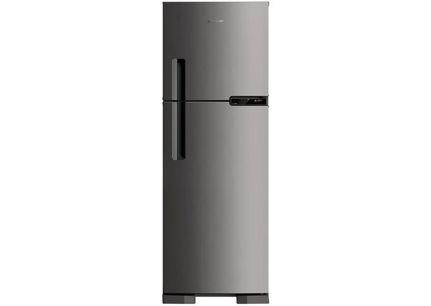 Geladeira Brastemp Frost Free Duplex 375L Inox com Compartimento Extrafrio Fresh Zone BRM44HK