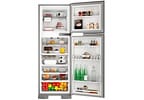 Geladeira Brastemp Frost Free Duplex 375L Inox com Compartimento Extrafrio Fresh Zone BRM44HK
