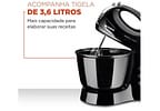 Batedeira Mondial Preto 400W Prática B-44-B 3 Velocidades