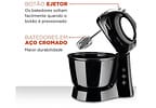 Batedeira Mondial Preto 400W Prática B-44-B 3 Velocidades