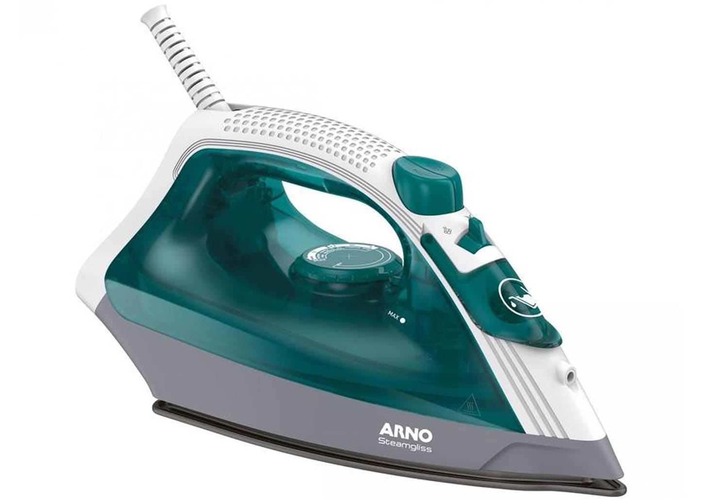 Ferro de Passar Roupa a Vapor e a Seco Arno - Steamgliss Verde