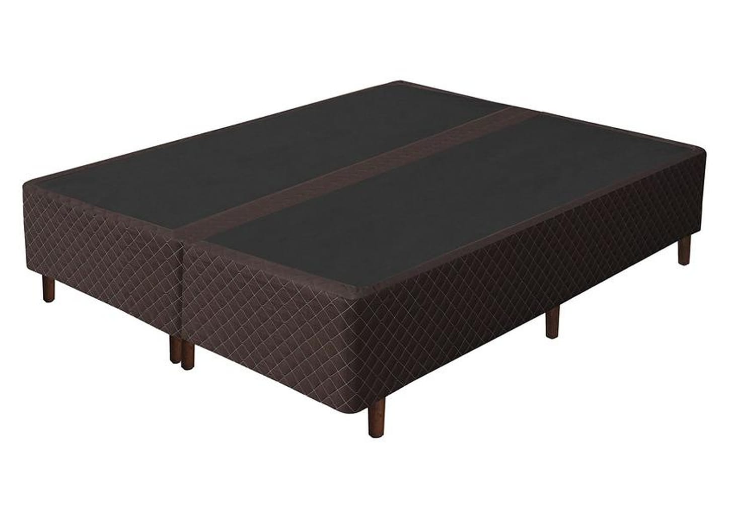Base Cama Box Queen Size Umaflex Bipartido 42x158x198cm Prada