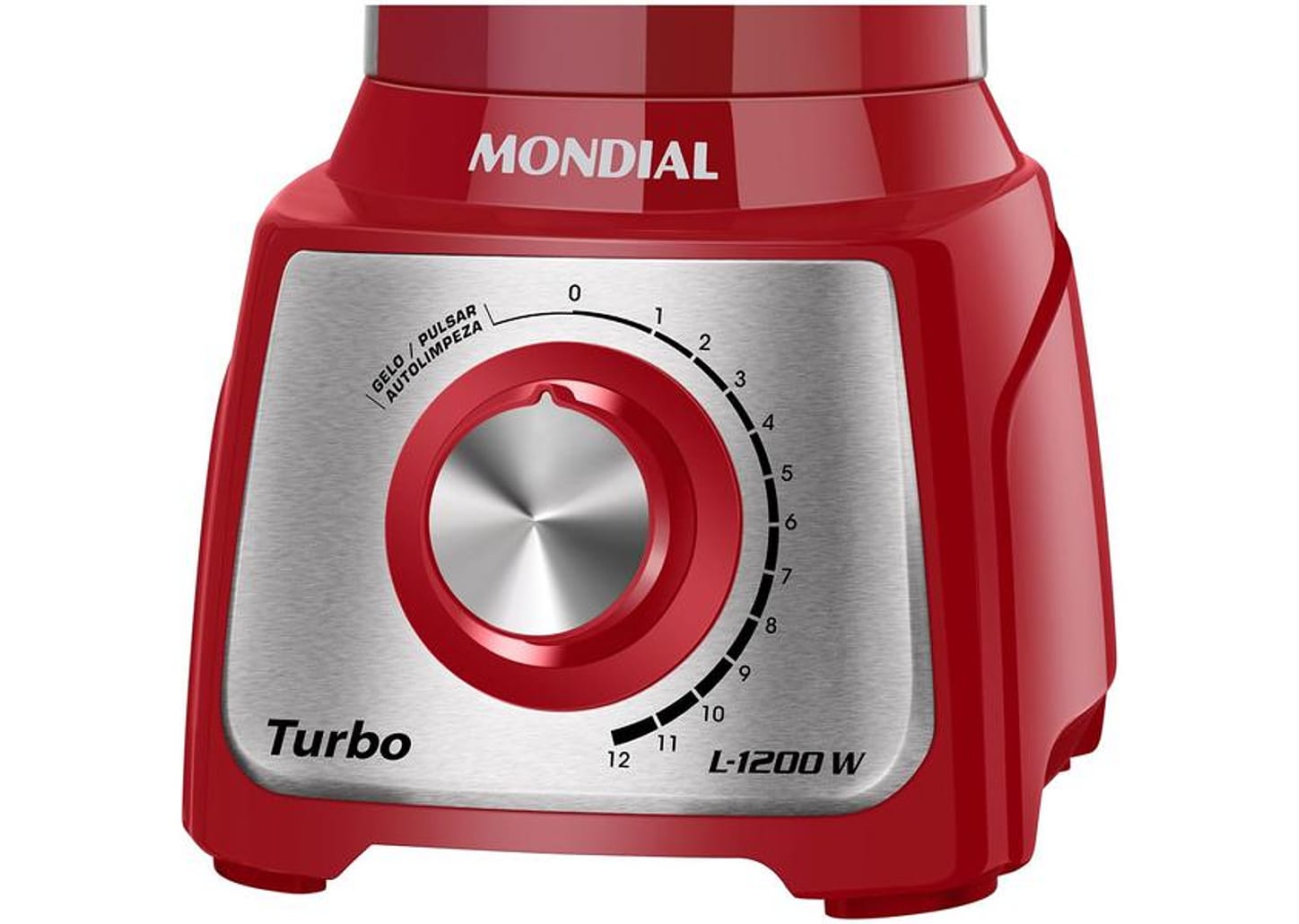 Liquidificador Mondial Turbo Inox L-1200 RI com Filtro 12 Velocidades 1200W