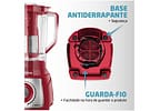 Liquidificador Mondial Turbo Inox L-1200 RI com Filtro 12 Velocidades 1200W