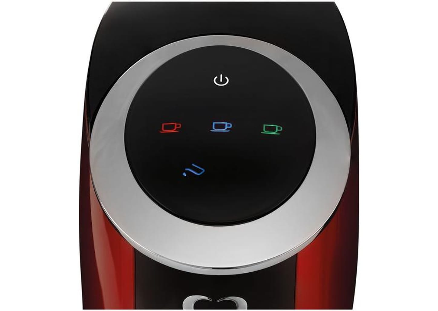 Cafeteira Espresso TRES 3 Corações Touch Vermelha