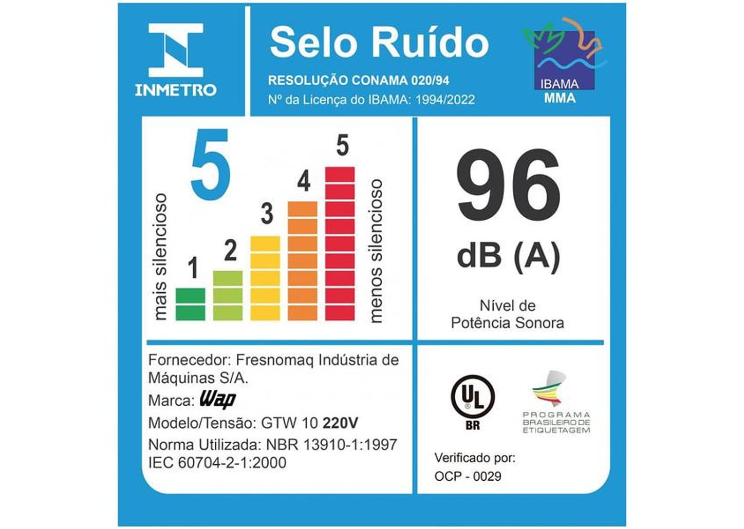 Aspirador de Pó e Água Wap GTW 10 com Porta - Acessórios 1400W Amarelo e Preto