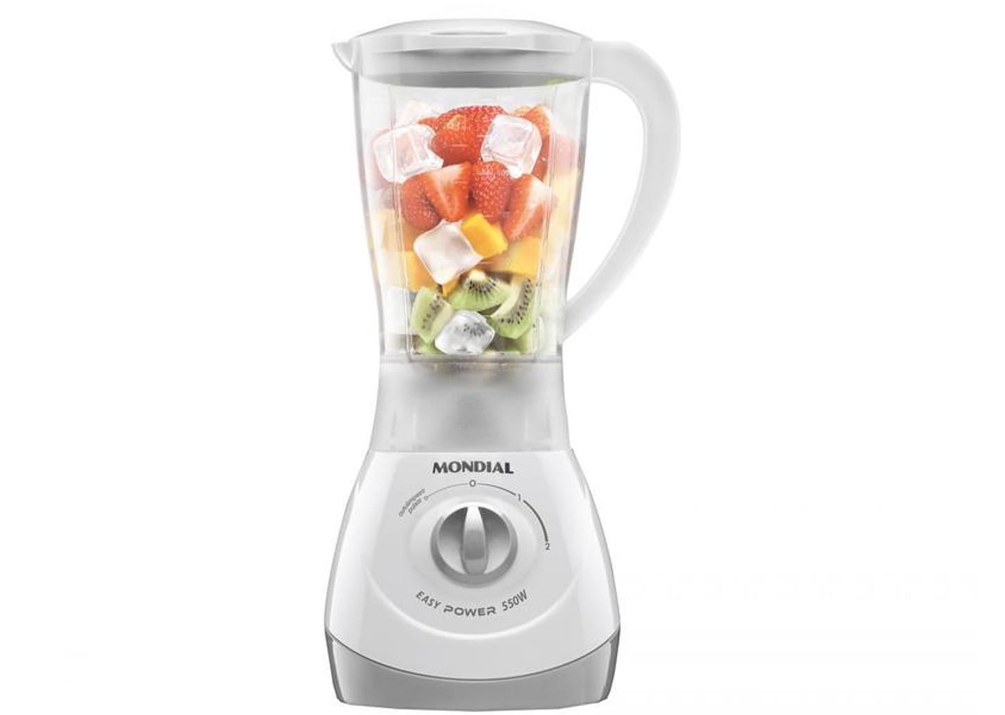 Liquidificador Mondial Easy Power L-550-W - Branco 2 Velocidades 550W