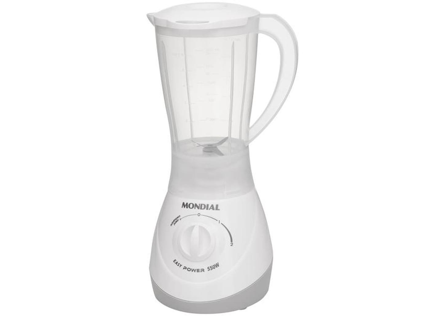 Liquidificador Mondial Easy Power L-550-W - Branco 2 Velocidades 550W