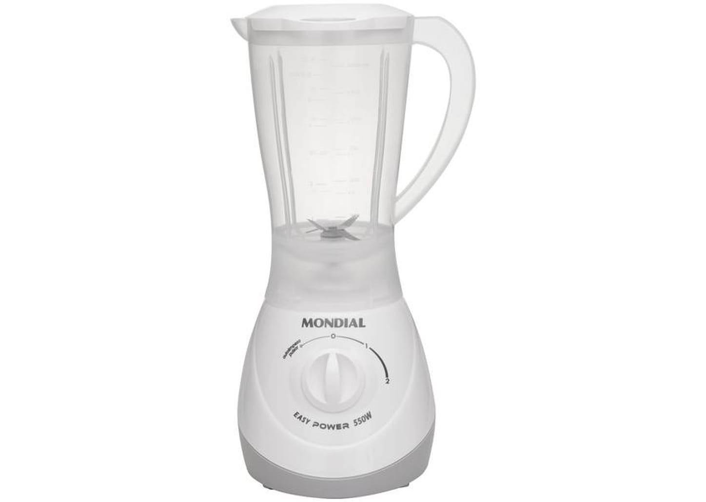 Liquidificador Mondial Easy Power L-550-W - Branco 2 Velocidades 550W