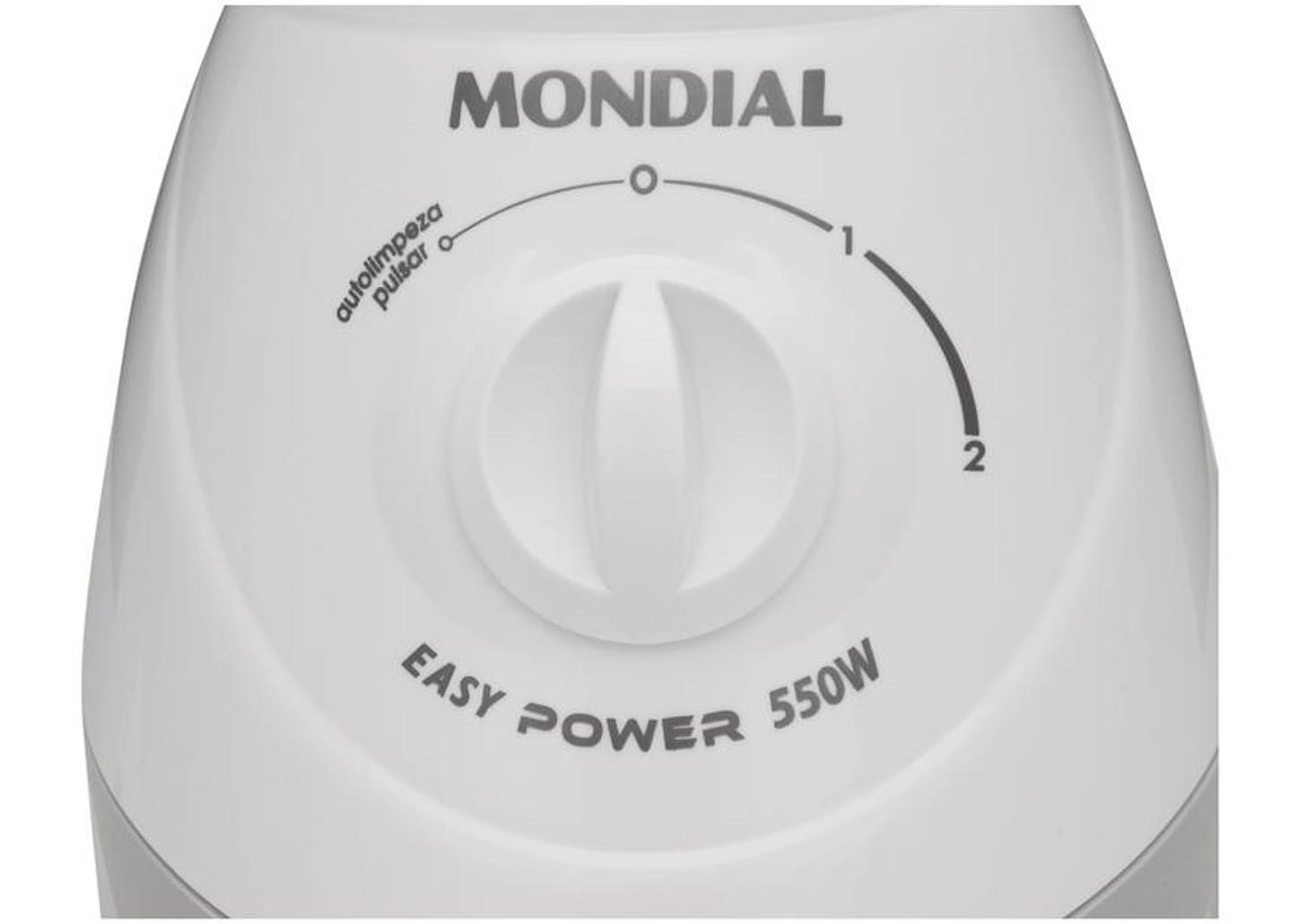 Liquidificador Mondial Easy Power L-550-W - Branco 2 Velocidades 550W