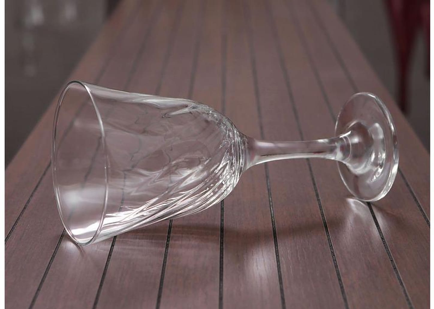 Jogo de Taças para Água Vidro 6 Peças 365ml - Nadir Lírio