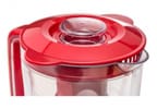 Liquidificador Mondial Turbo L-900 FR Copo - Vermelho Com Filtro 05 Velocidades 900W