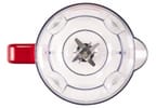 Liquidificador Mondial Turbo L-900 FR Copo - Vermelho Com Filtro 05 Velocidades 900W