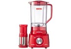 Liquidificador Mondial Turbo L-900 FR Copo - Vermelho Com Filtro 05 Velocidades 900W