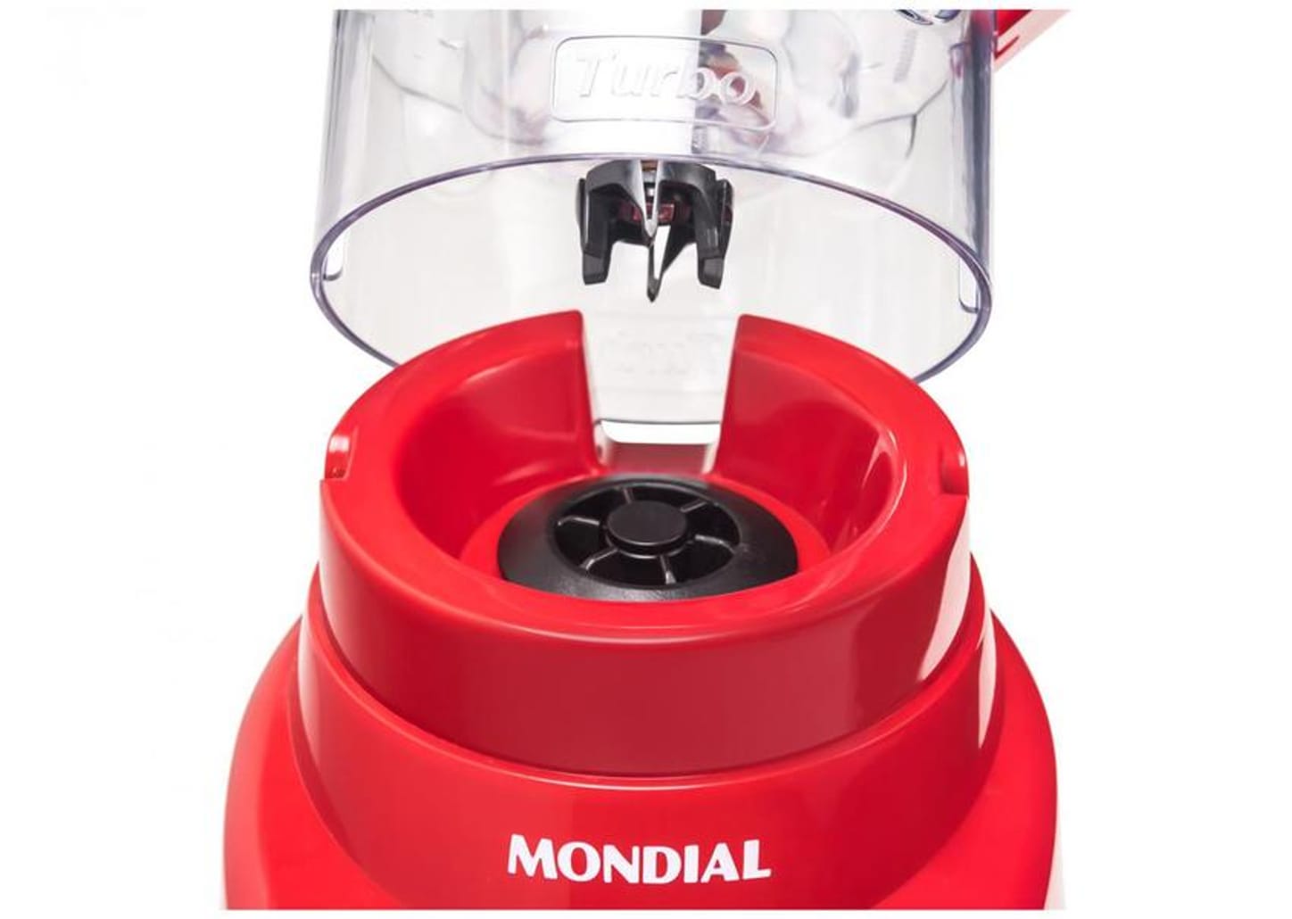 Liquidificador Mondial Turbo L-900 FR Copo - Vermelho Com Filtro 05 Velocidades 900W