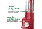 Liquidificador Mondial Turbo L-900 FR Copo - Vermelho Com Filtro 05 Velocidades 900W