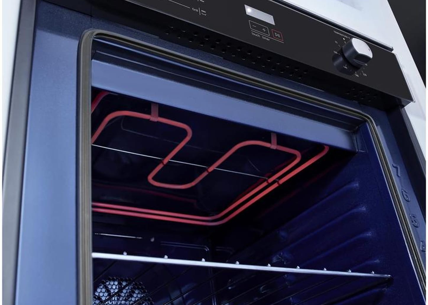 Forno Elétrico de Embutir Brastemp de Convecção - Grill Autolimpante com Timer 84L BOC84AE