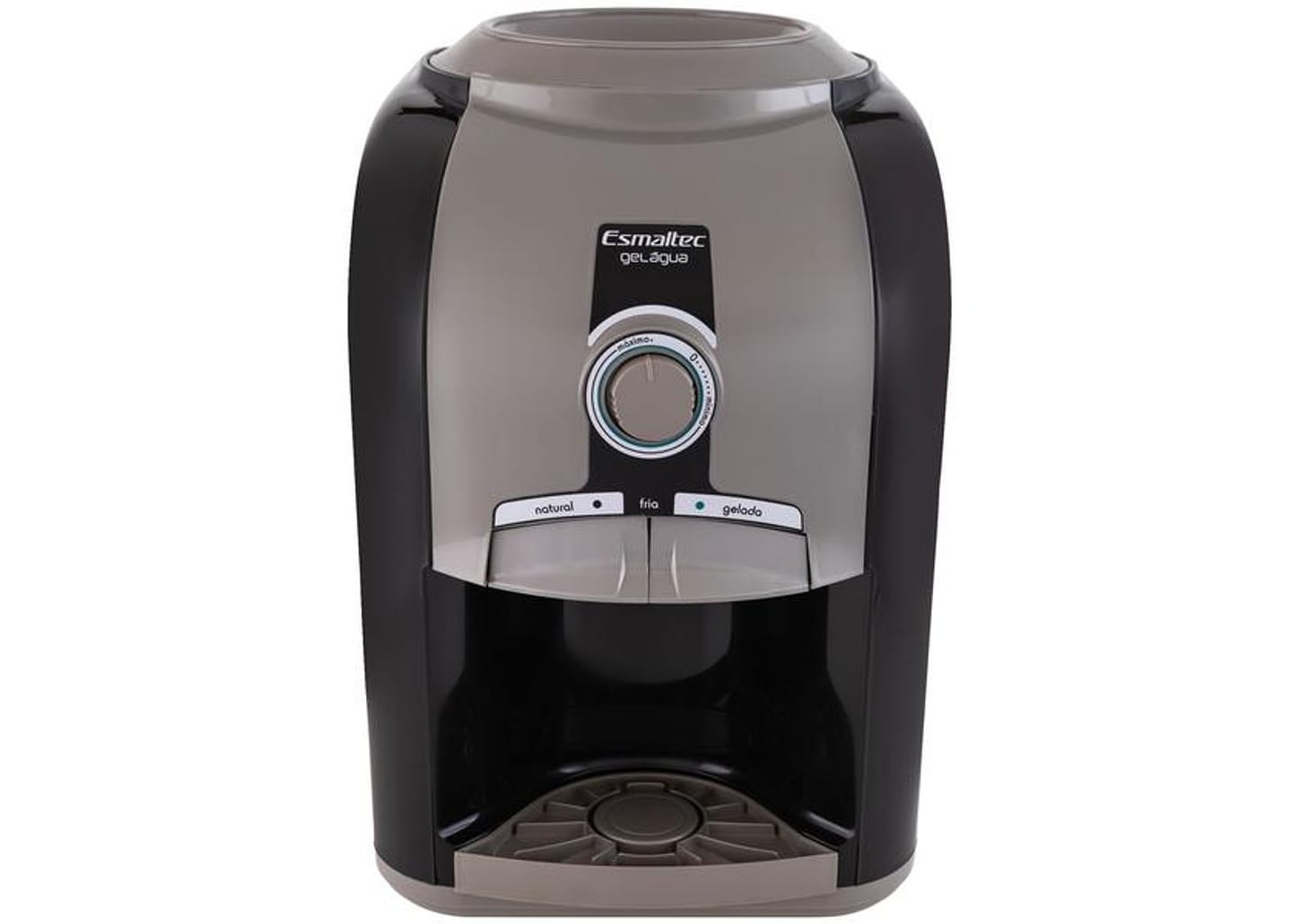 Bebedouro de Água Esmaltec de Mesa - Refrigerado por Compressor Stilo Black EGM30