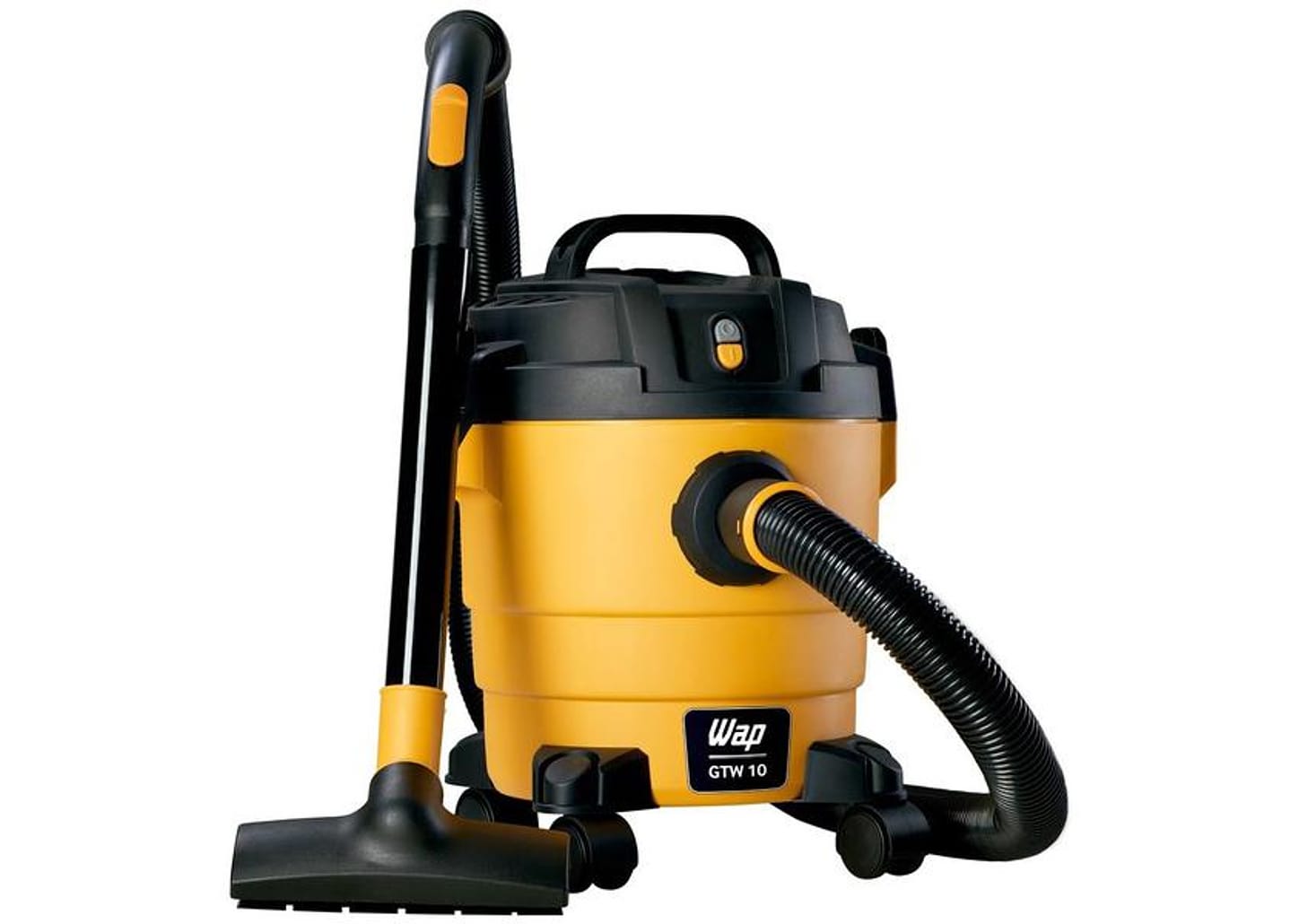 Aspirador de Pó e Água Wap GTW 10 com Porta - Acessórios 1400W Amarelo e Preto