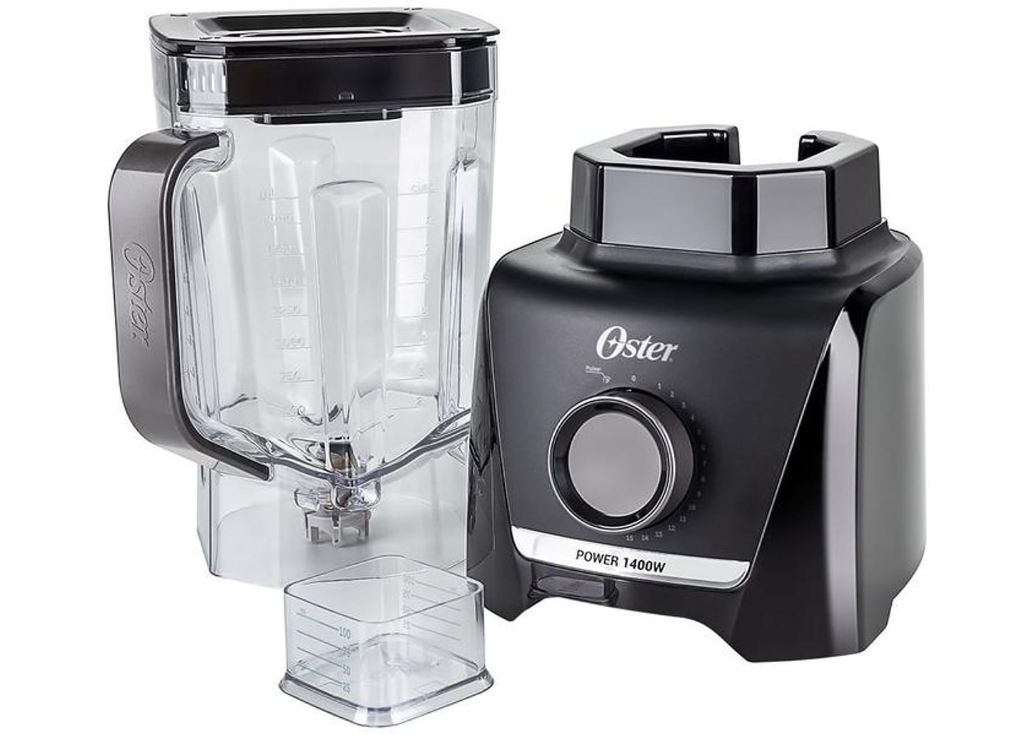 Liquidificador Oster 1400 Full OLIQ610 Preto 15 Velocidades + Pulsar 1400W