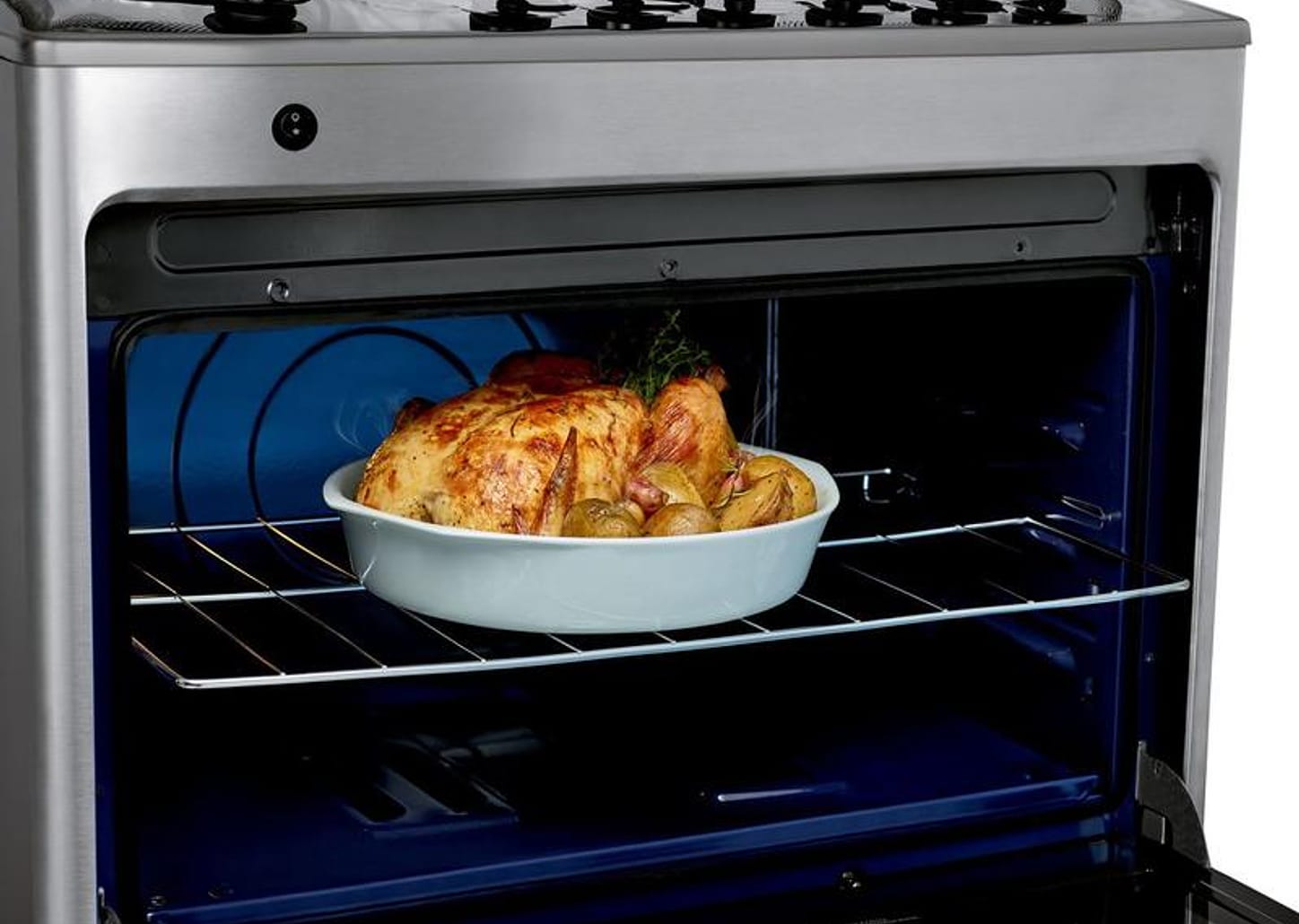 Fogão Consul 5 Bocas Inox com Botões Removíveis - CFS5 NAR Bivolt