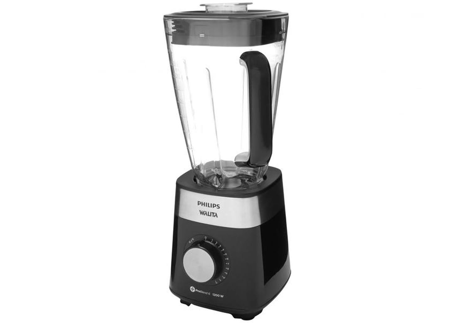 Liquidificador Philips Walita Serie 5000 RI2242/91 - Preto 12 Velocidades + Pulsar 1200W