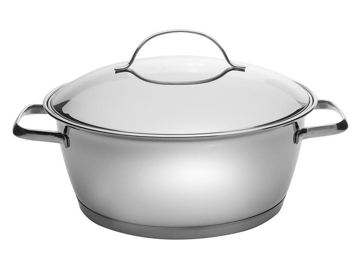 Jogo de Panelas Tramontina Inox Fundo Triplo 7 Peças Allegra