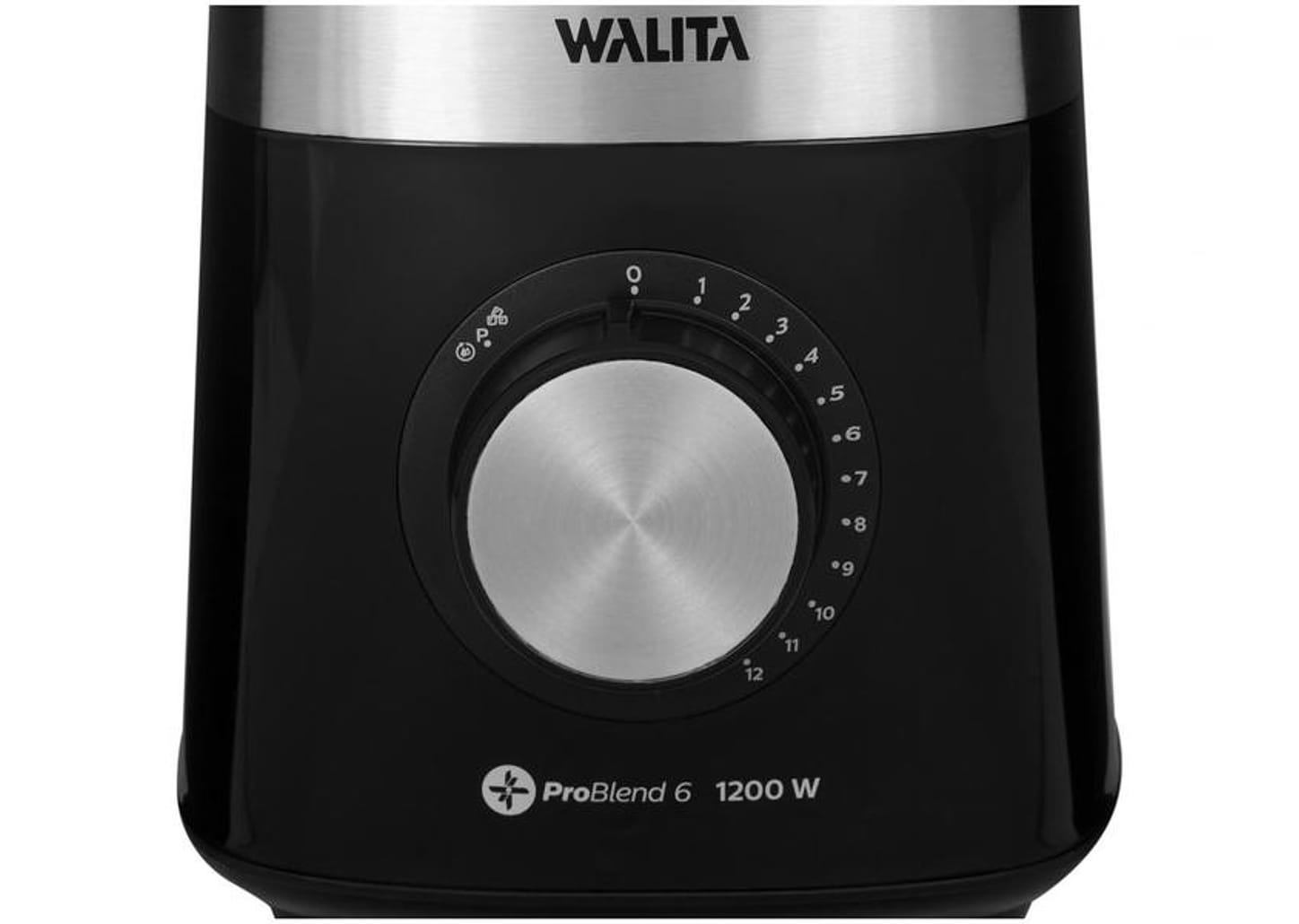 Liquidificador Philips Walita Serie 5000 RI2242/91 - Preto 12 Velocidades + Pulsar 1200W