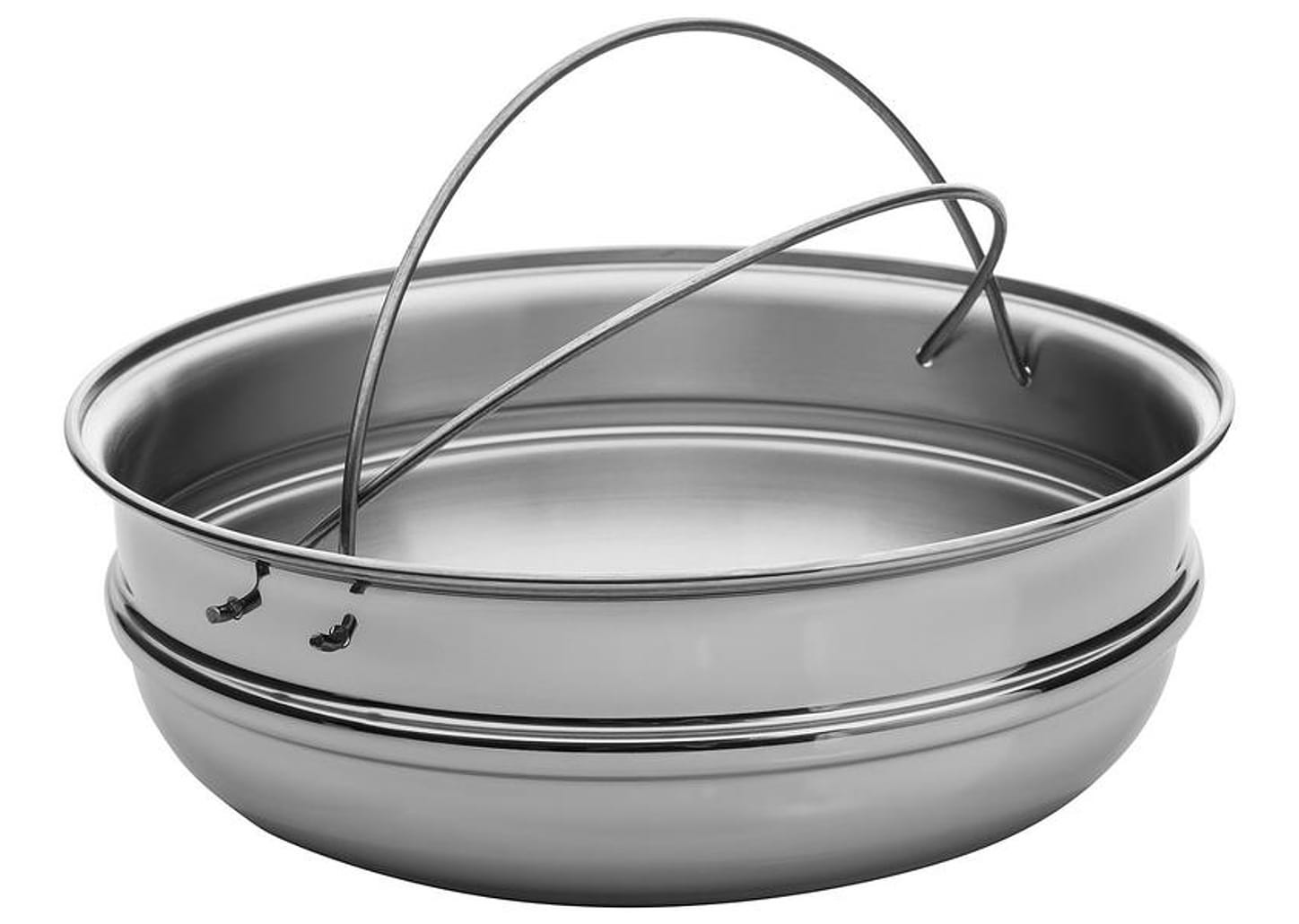 Jogo de Panelas Tramontina Inox Fundo Triplo 7 Peças Allegra