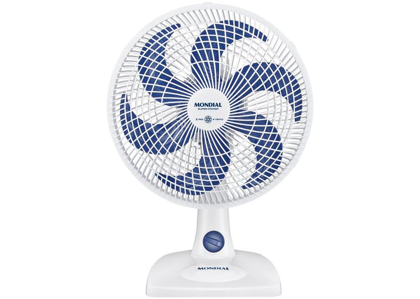 Ventilador de Mesa Mondial Super Power VSP-30-W 30cm 3 Velocidades