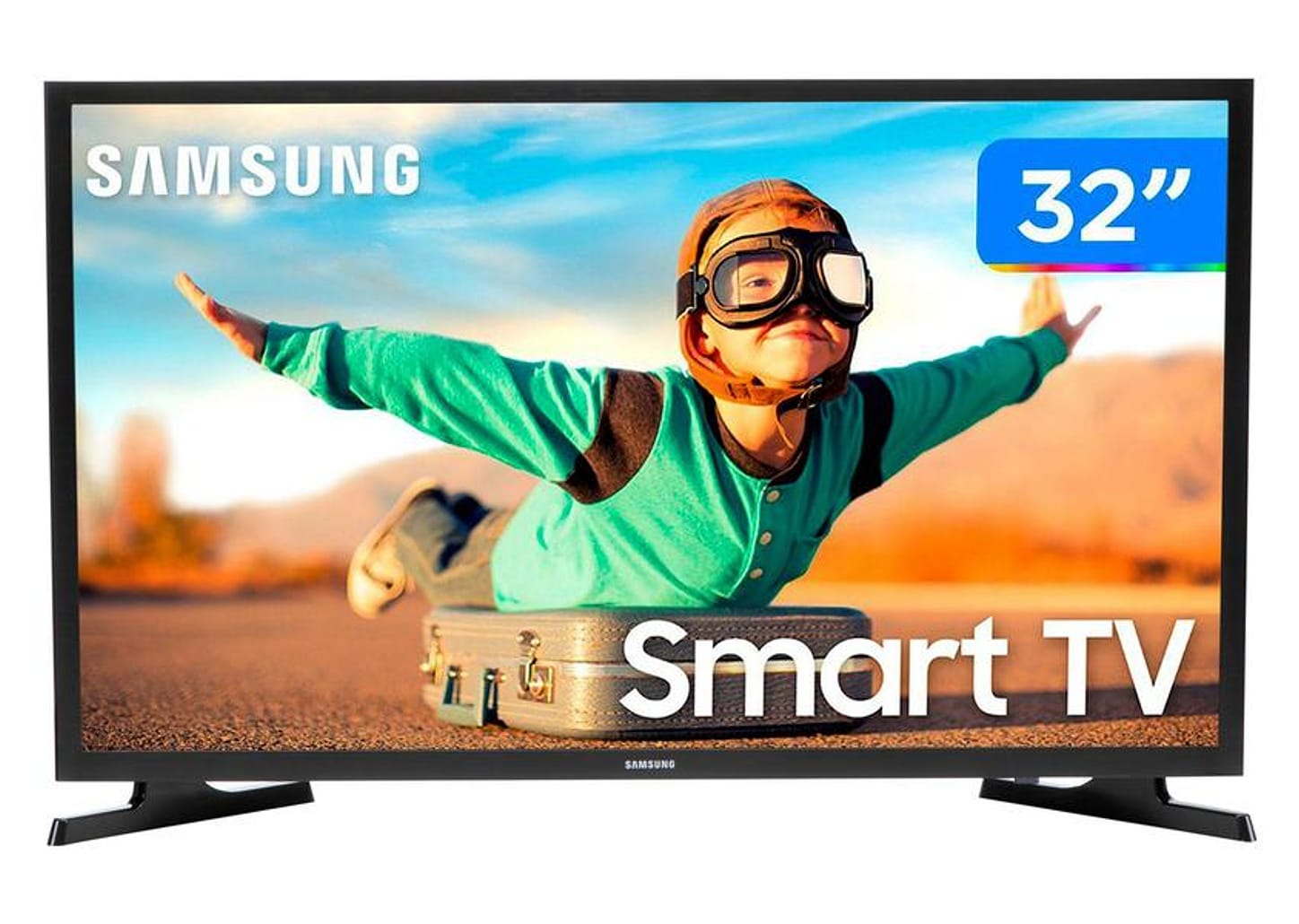 Smart TV HD LED 32” Samsung T4300 - Wi-Fi HDR 2 HDMI 1 USB