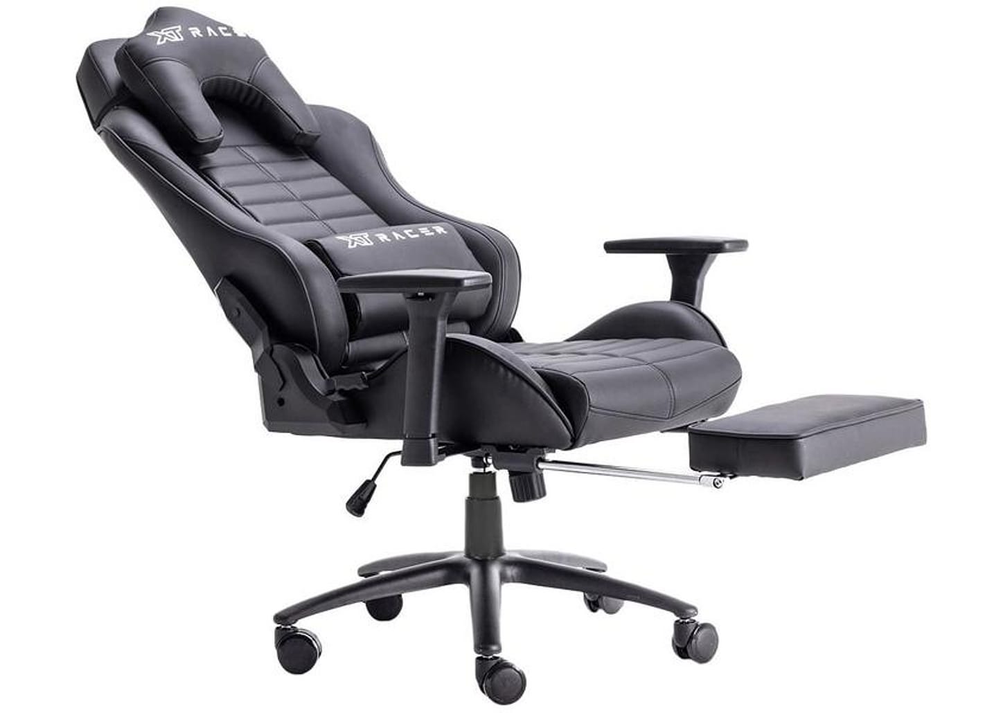 Cadeira Gamer XT Racer Reclinável Giratória Preta Platinum W Series