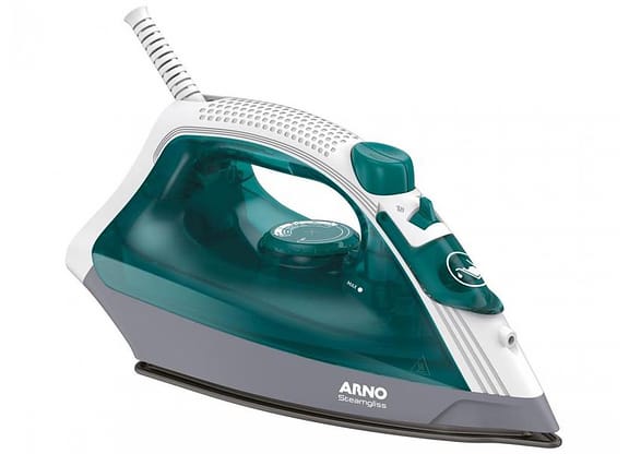 Ferro a Vapor Elétrico Arno Steamgliss - Base Antiaderente e Ponta de Precisão FSGP