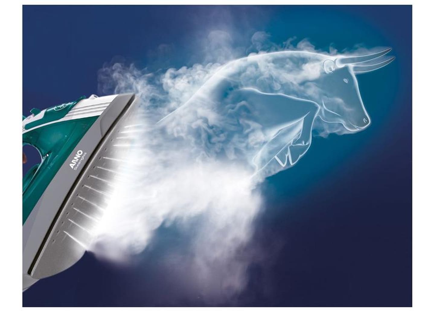 Ferro a Vapor Elétrico Arno Steamgliss - Base Antiaderente e Ponta de Precisão FSGP